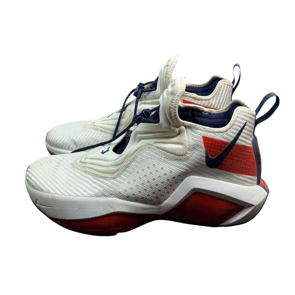 Nike LeBron Soldier 14 Mens Size 11 Red White Basketball Sneakers CK6024-100